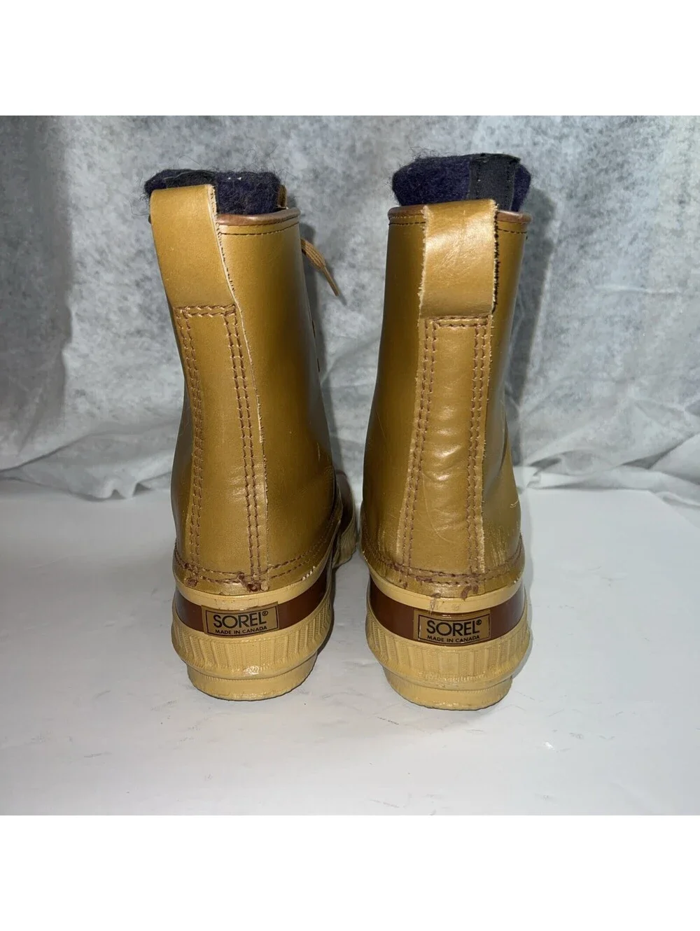 Sorel Premium Snow Boots Waterproof  Wool Lined Winter Duck Boots Size 8 Men’s